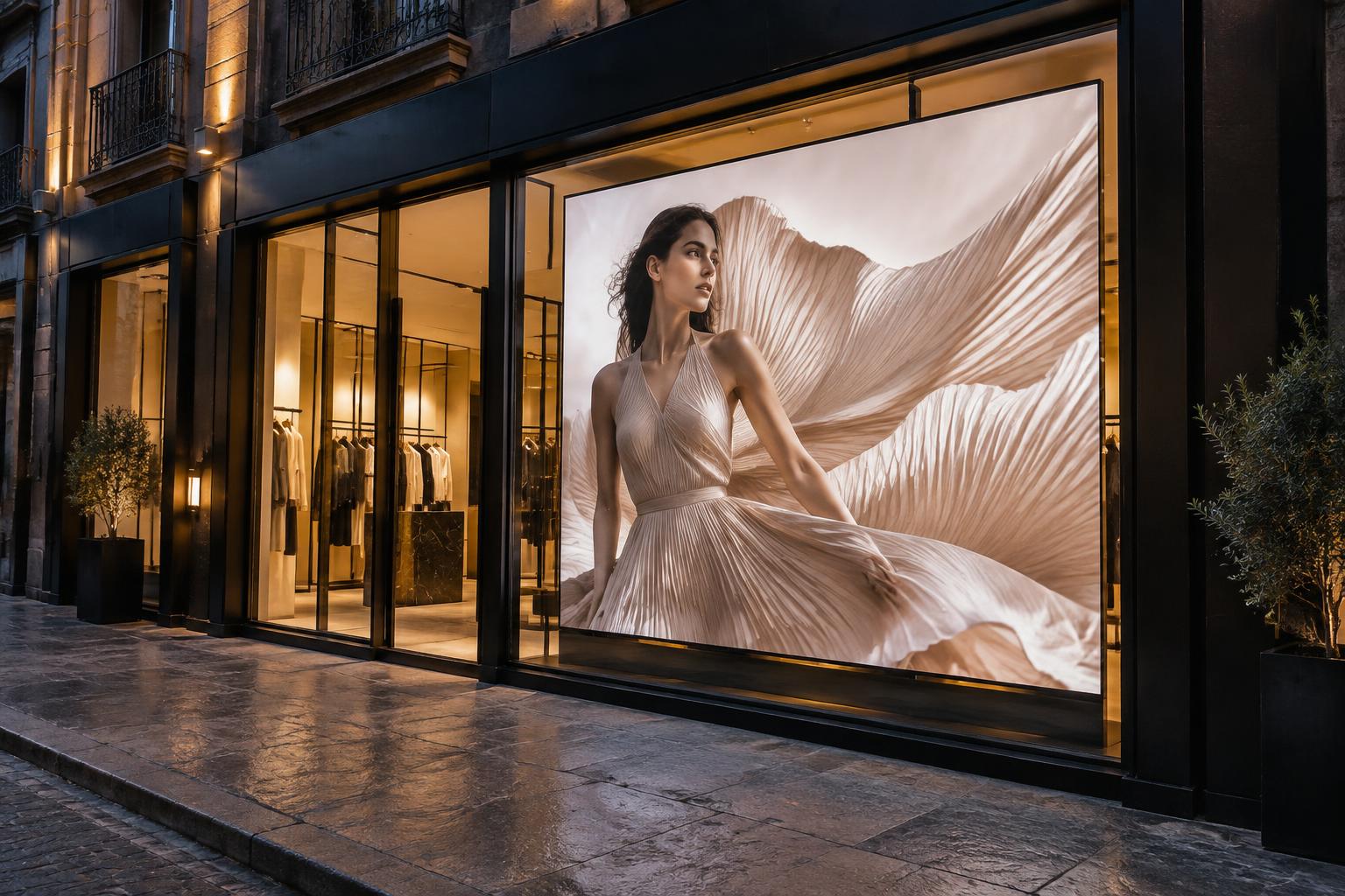LEDWall Indoor professionale Vetrine Digitali